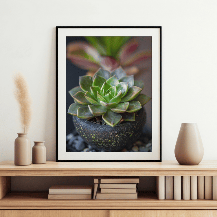 Lush Succulent Photography Art Set